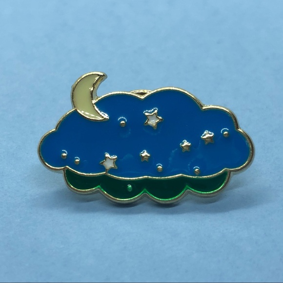 🌻10/$10🌻 Cloud Stars Enamel Pin - Picture 1 of 9